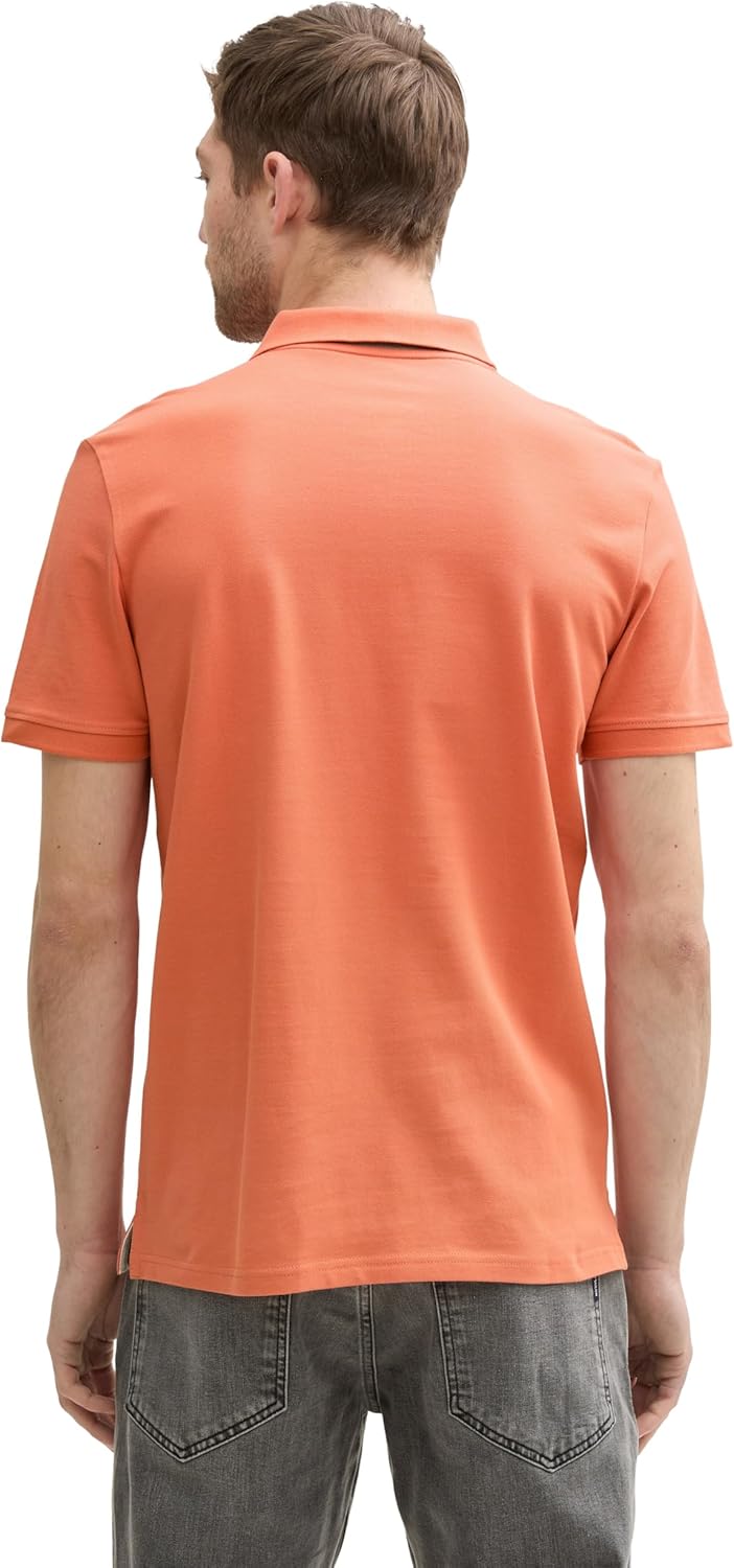 Thumbnail 2 de TOM TAILOR Herren Basic Piqué Poloshirt – Regular Fit, unifarben, kurze Ärmel
