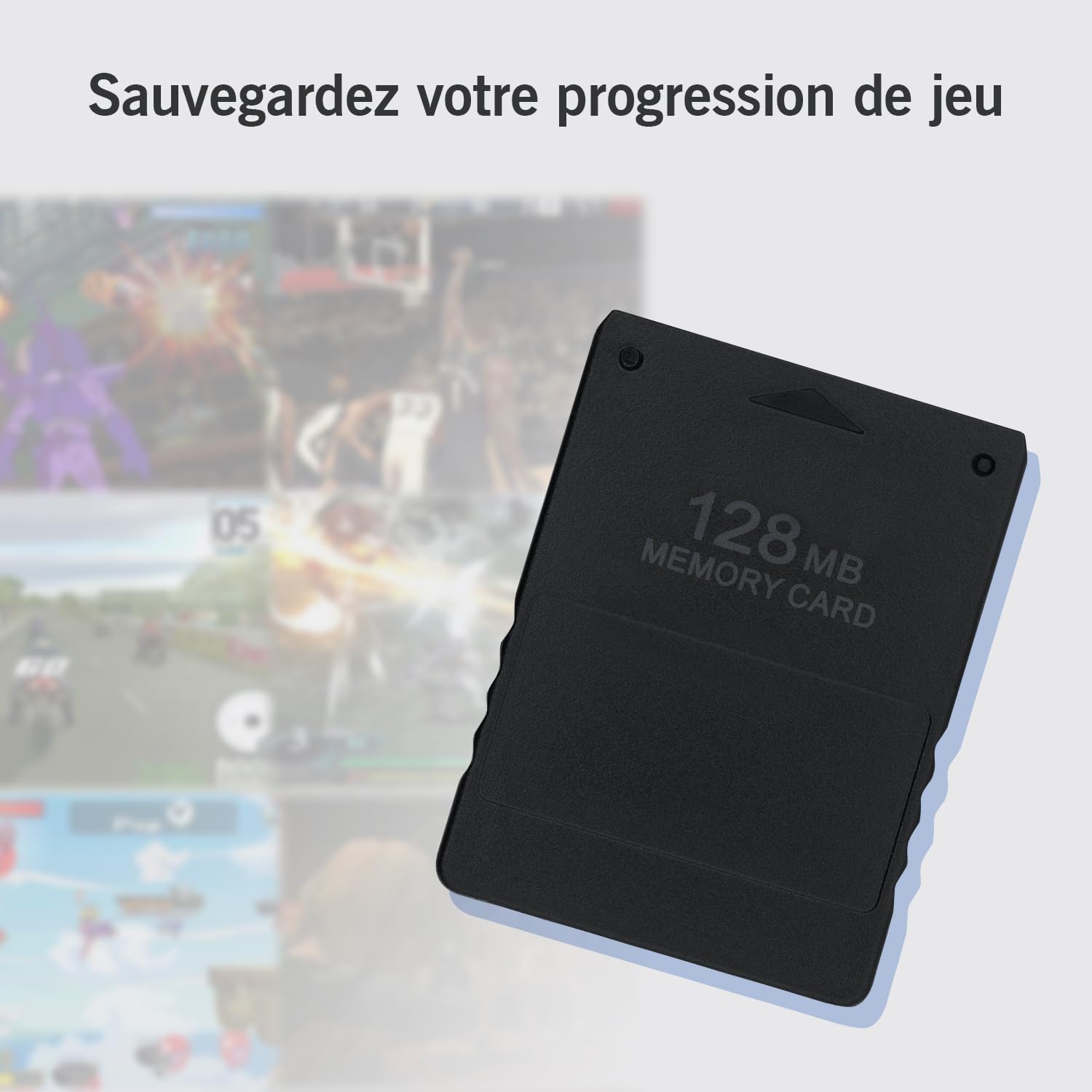 Thumbnail 4 de Carte mémoire PS2 Mcbazel 128MB pour sauvegardes haute vitesse (accessoires PS2)