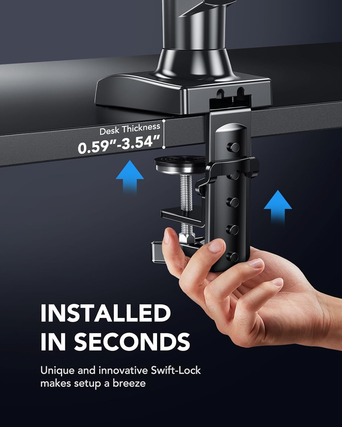Thumbnail 6 de HUANUO Monitor Halterung 13–32 Zoll