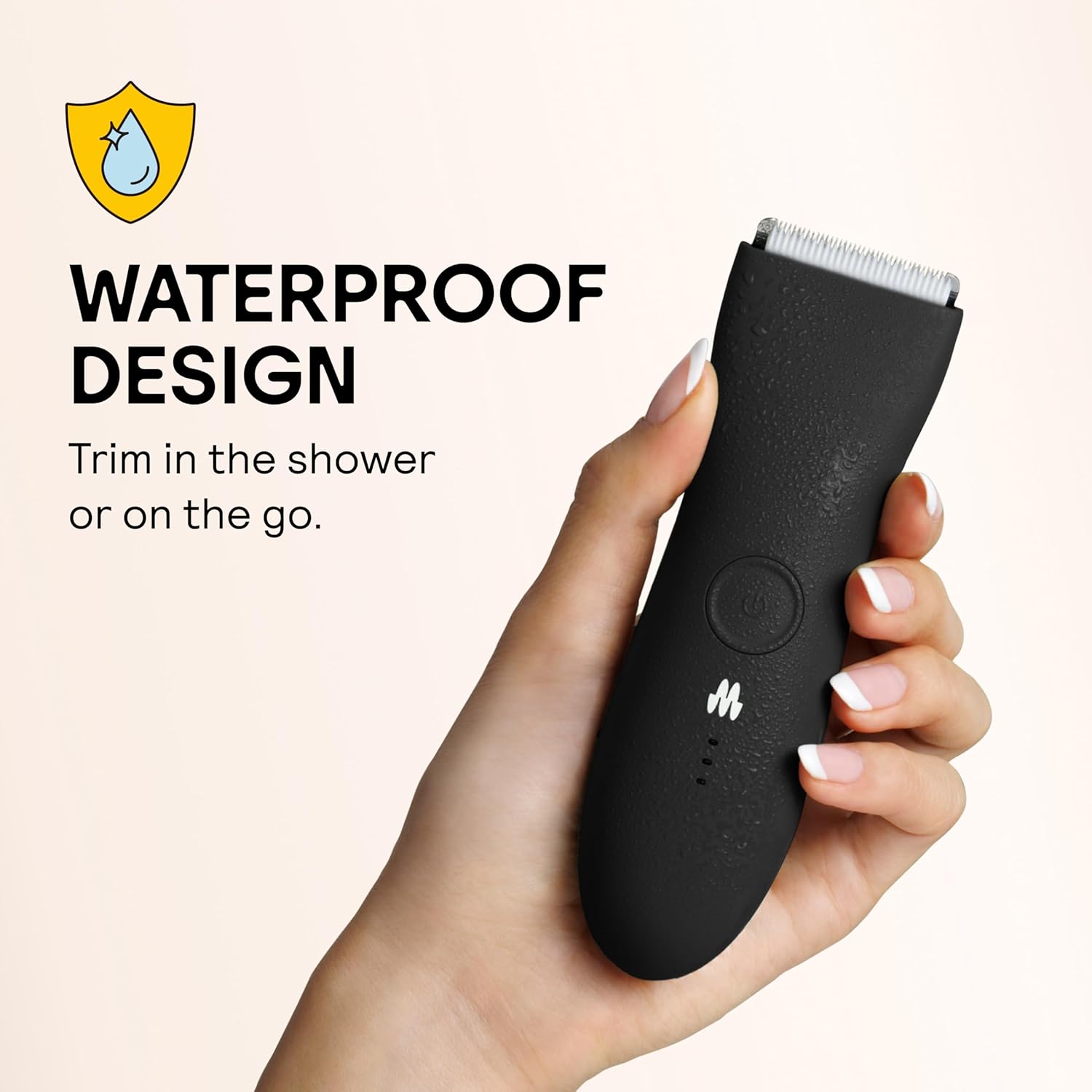 Thumbnail 4 de MERIDIAN The Trimmer Original – Electric Body Hair Trimmer for Men (Waterproof, Rechargeable, Onyx)