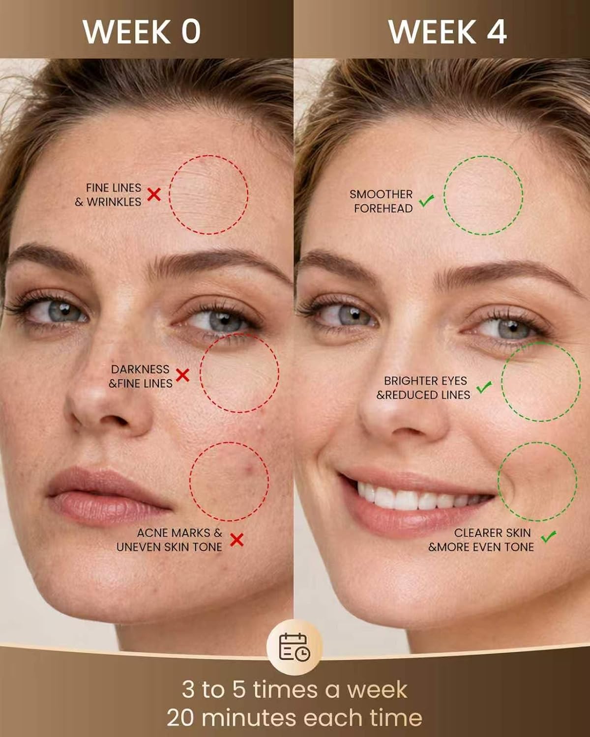 Detalle de Avorla Beauty LED mask Multi-wavelength Therapy