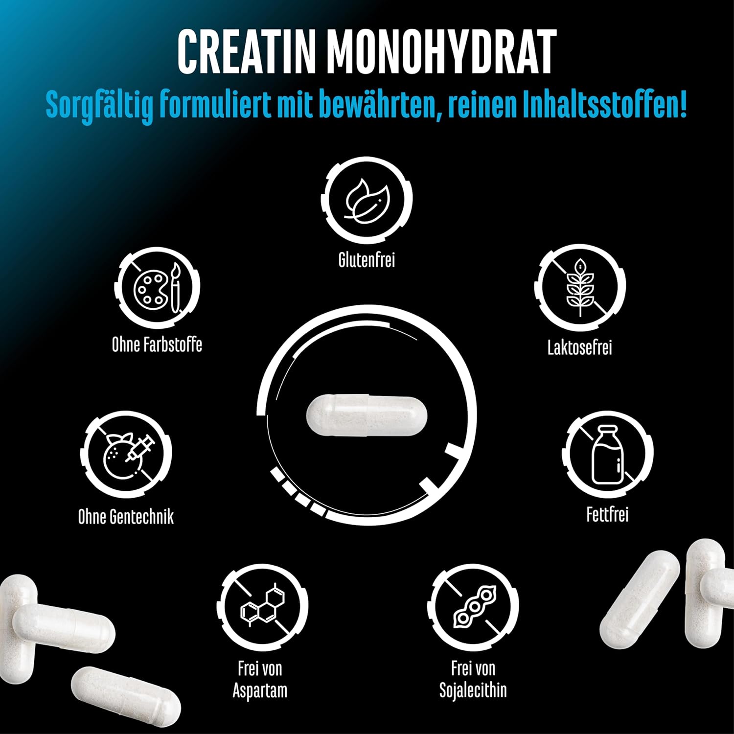 Thumbnail 3 de Creatine Ultra Caps 420 Kapseln 1250 mg