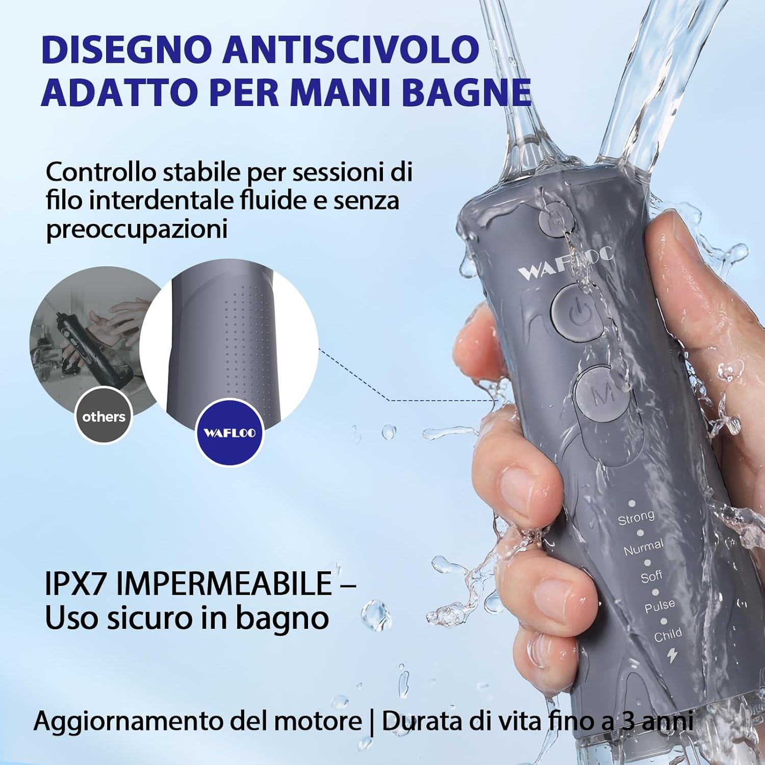 Thumbnail 6 de WAFLOO idropulsore dentale con 300 ml