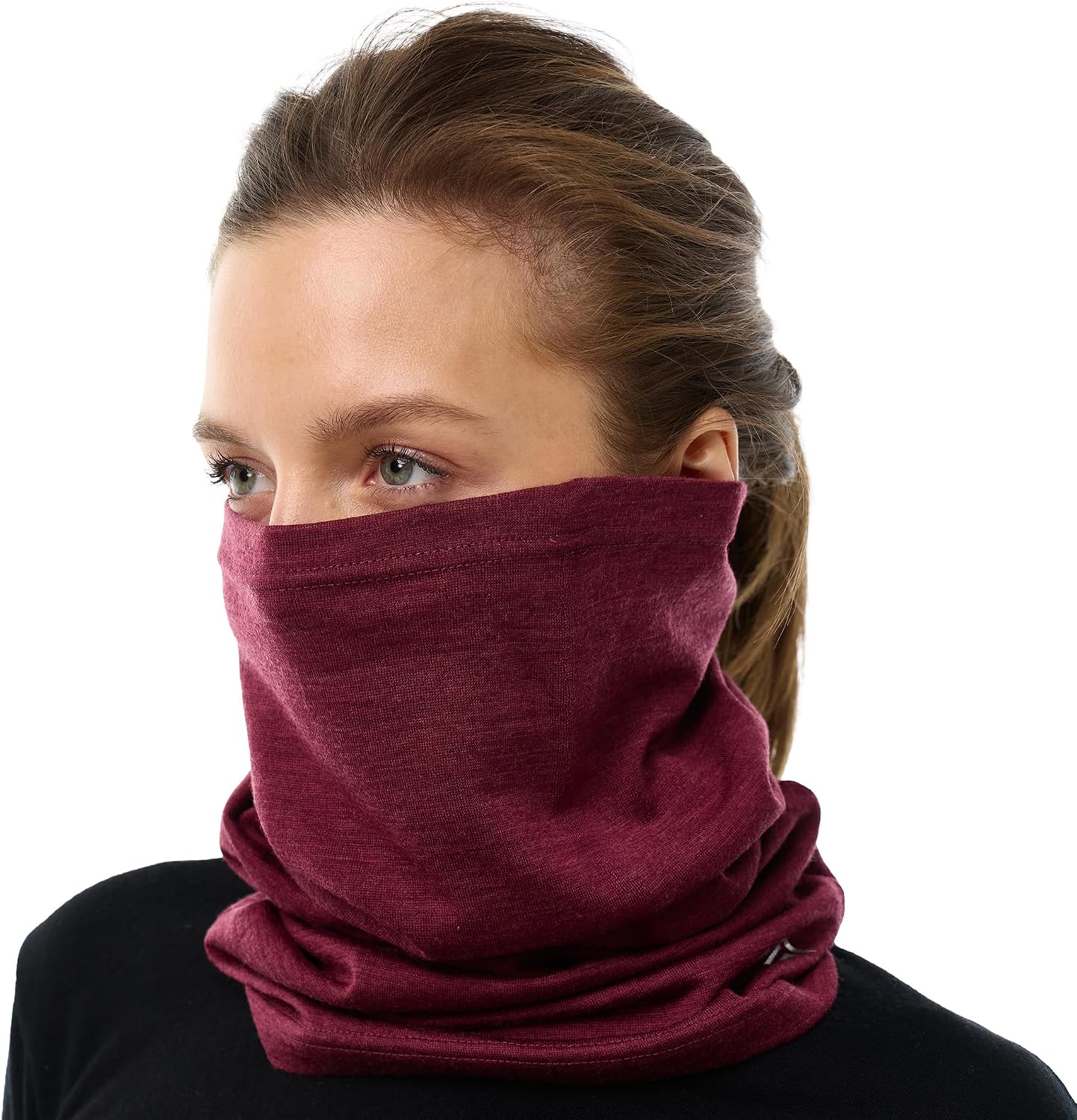 Detalle de Merino.tech Merino Wool Neck Gaiter 17.5-Micron