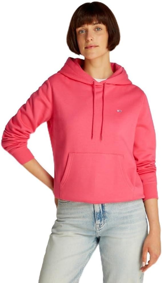 Thumbnail 6 de Tommy Jeans Donna Felpa Cappuccio Flag Regular