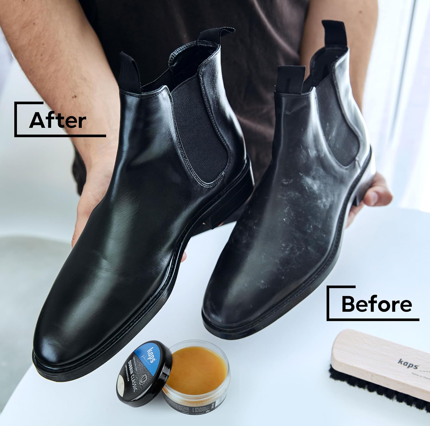 Detalle 2 de Kaps Dubbin Classic Leather Wax for Boots