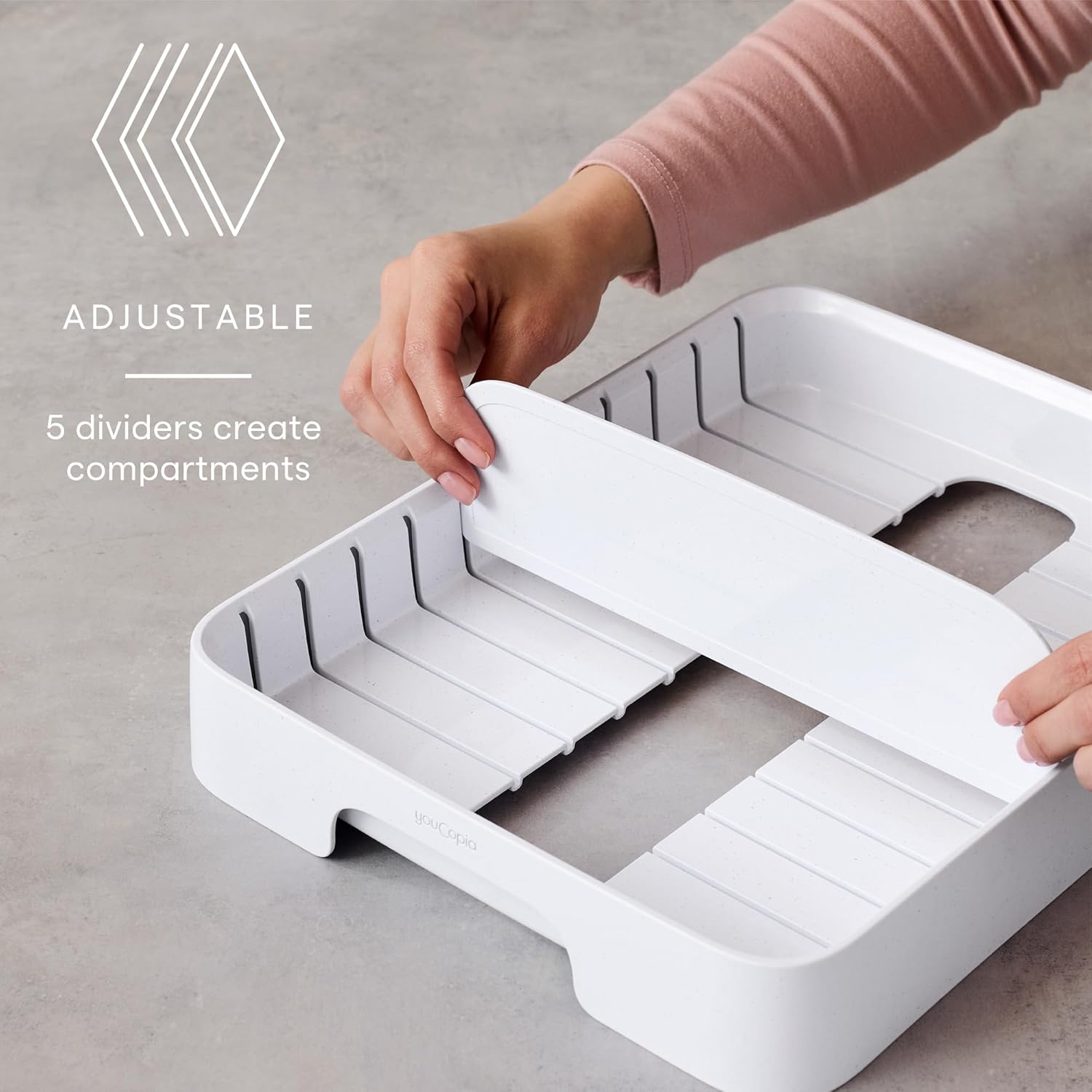 Thumbnail 1 de YouCopia StoraLid Adjustable Lid Organizer 24