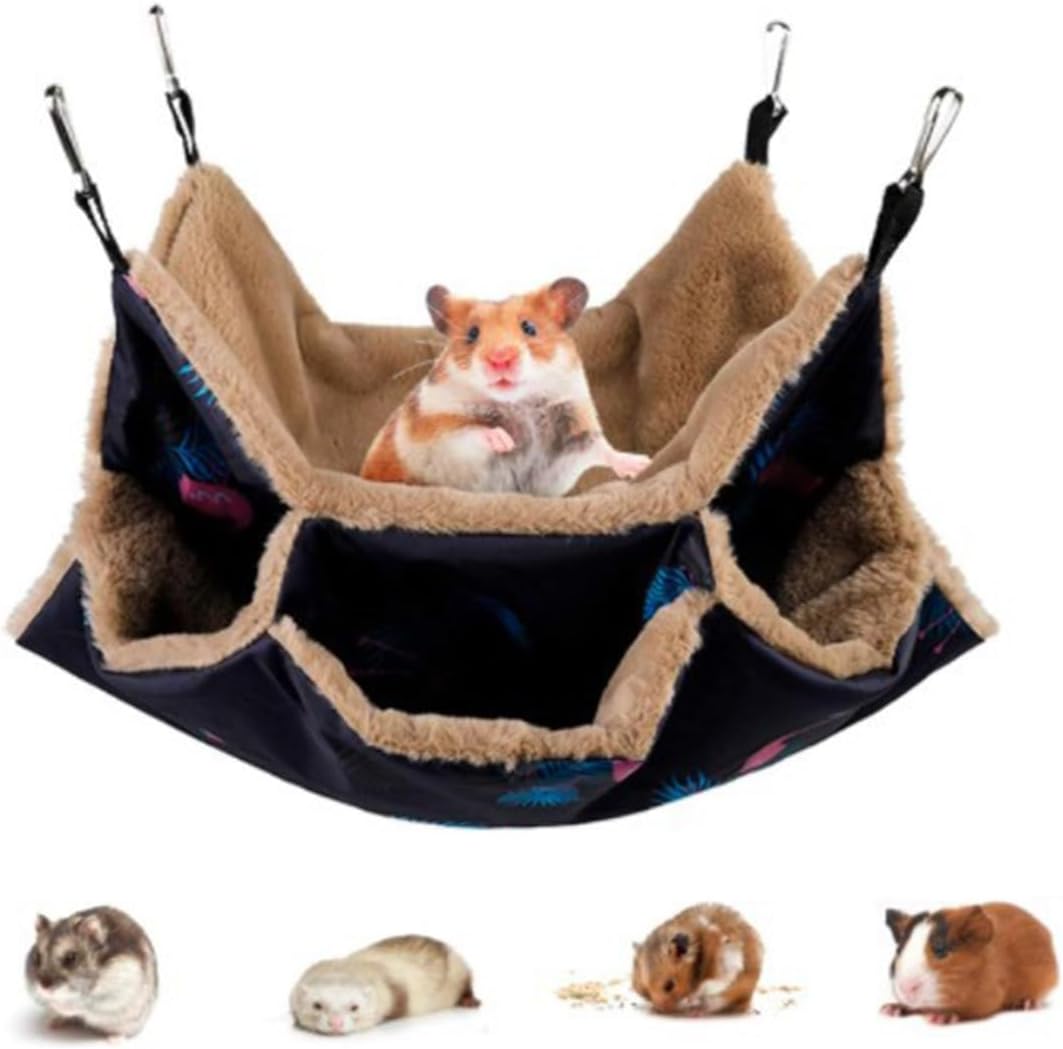 Thumbnail 6 de ZYYRSS 3-Layer Pet Cage Hammock for small animals