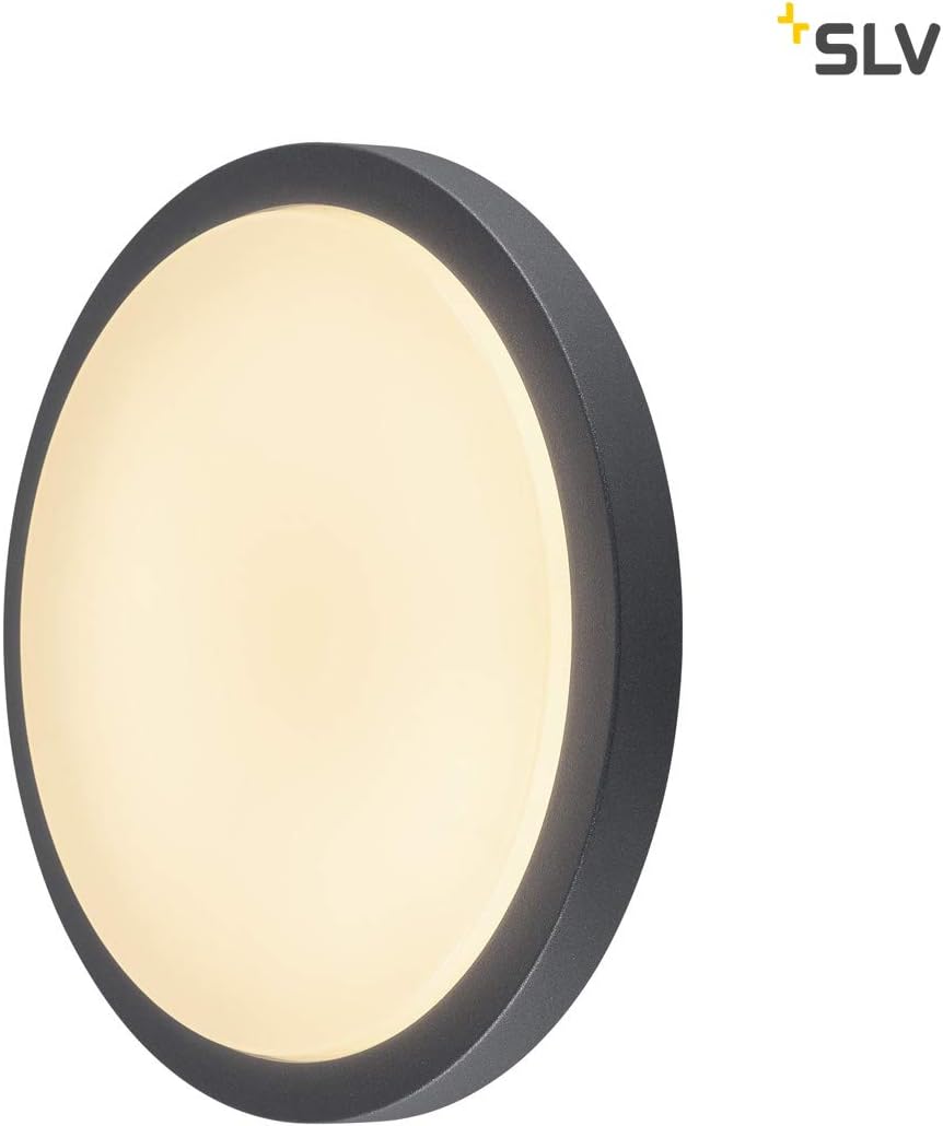 Thumbnail 1 de SLV Plafonnier AINOS: éclairage extérieur IP44 22W – 1430 lm, anthracite