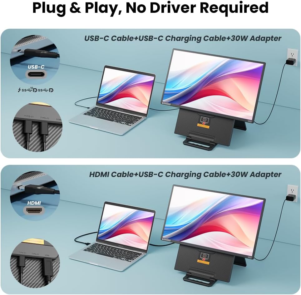 Thumbnail 4 de Hyangin 2025 24 Inch Portable Monitor