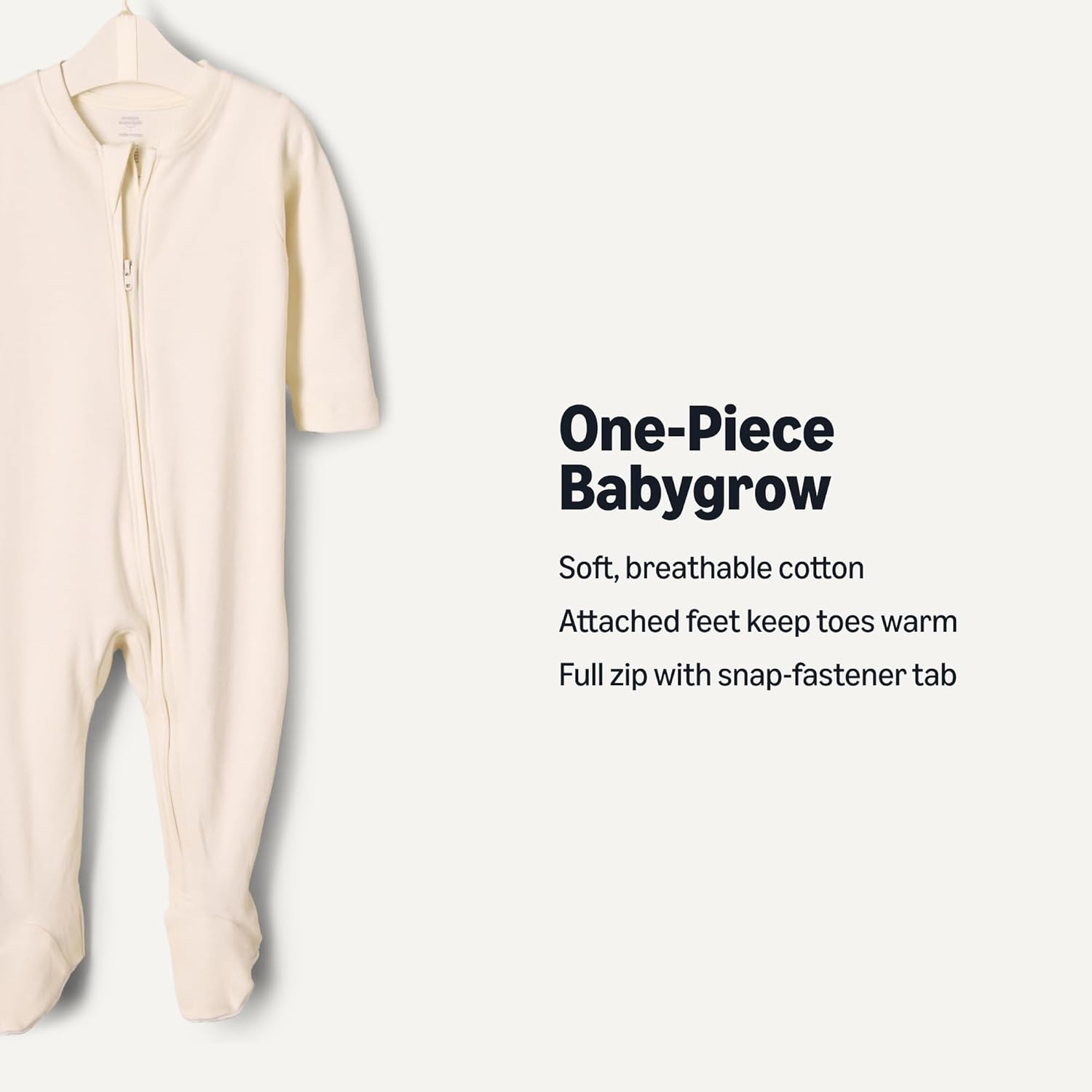 Thumbnail 1 de Amazon Essentials x Sofia Grainge unisex babies’ cotton footed sleepsuit (pack of 2)