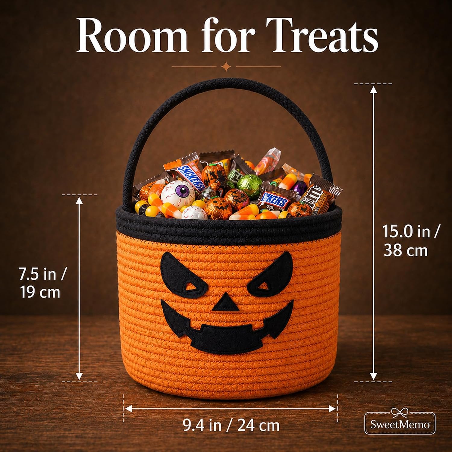 Detalle 2 de Trick-or-Treat Basket, 8.6 L