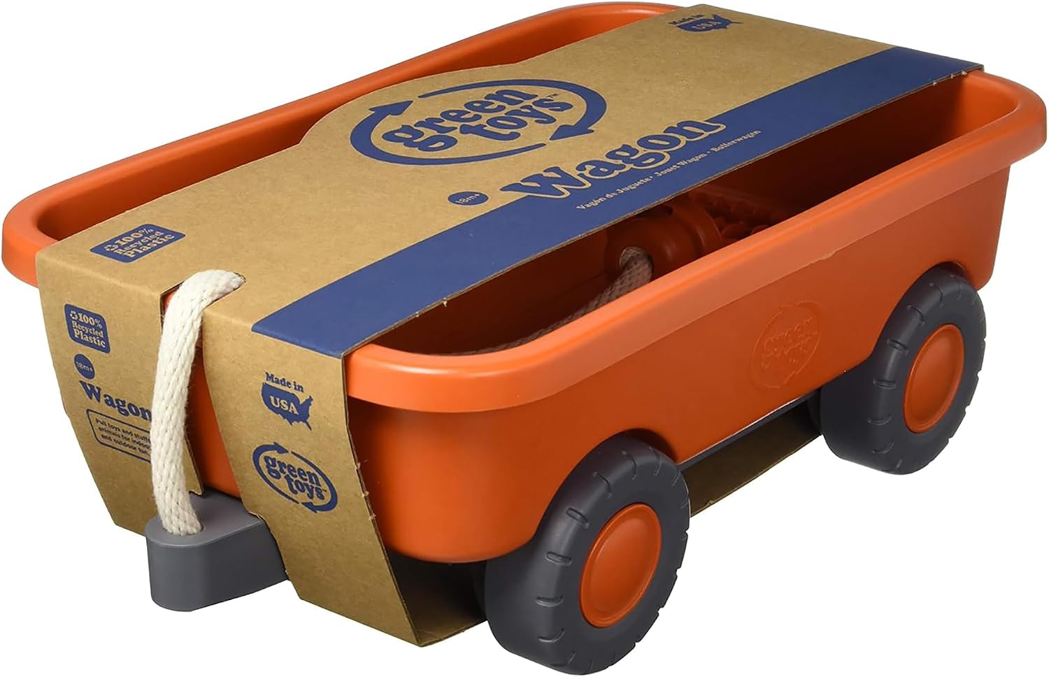 Thumbnail 1 de Green Toys Wagon Orange CB