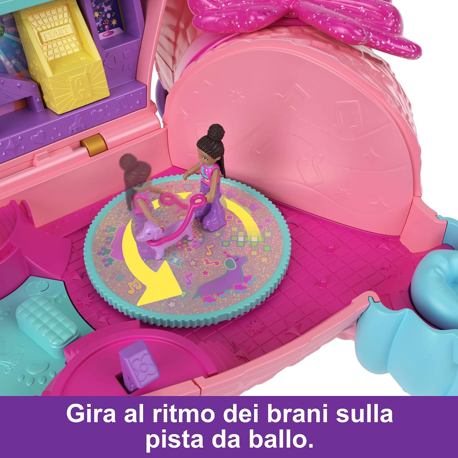 Detalle de Polly Pocket Festa dei Cuccioli playset pignatta 26 accessori
