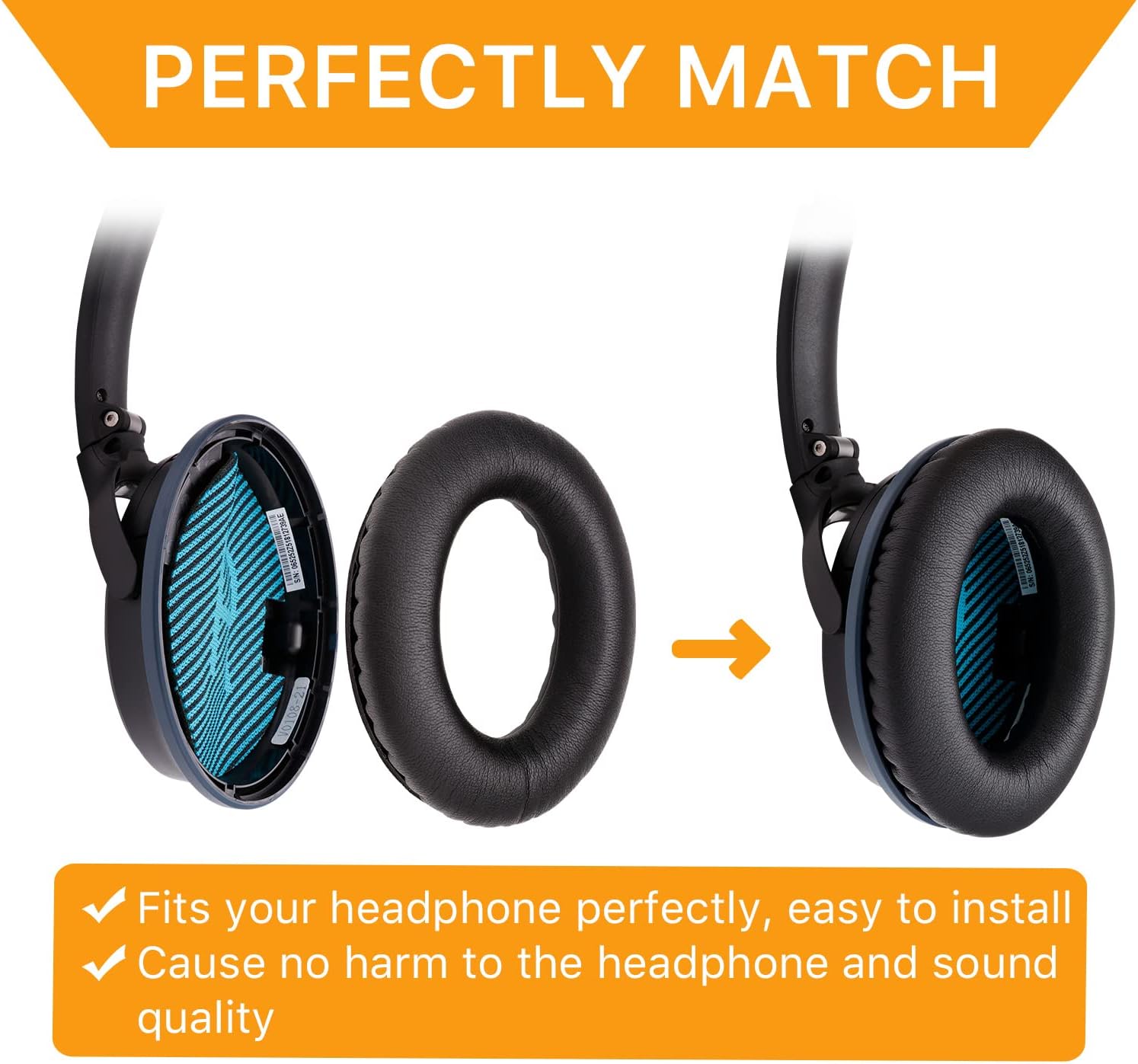 Thumbnail 3 de YOCOWOCO QC35 replacement ear pads for Bose