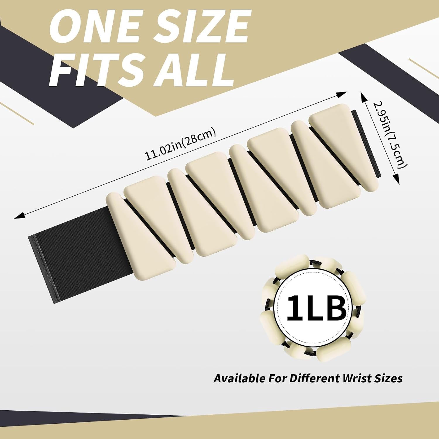 Detalle de Wrist & Ankle Weights 1lb set