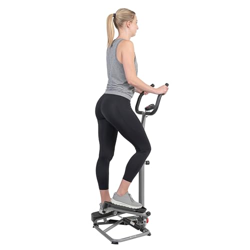 Thumbnail 7 de Sunny Health & Fitness Stair Stepper con manubrio, monitor LCD e regolazione altezza 🏋