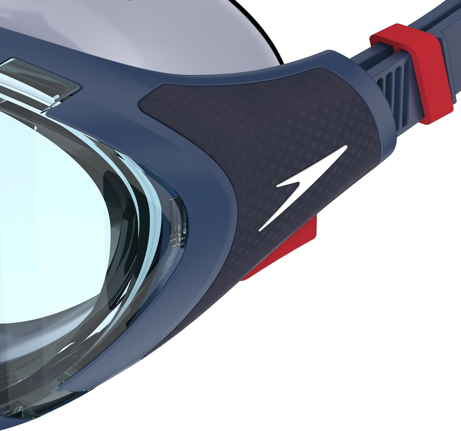 Detalle de Speedo Biofuse Mask Open Water – Maschera da nuoto ergonomica, anti-appannamento e protezione UV