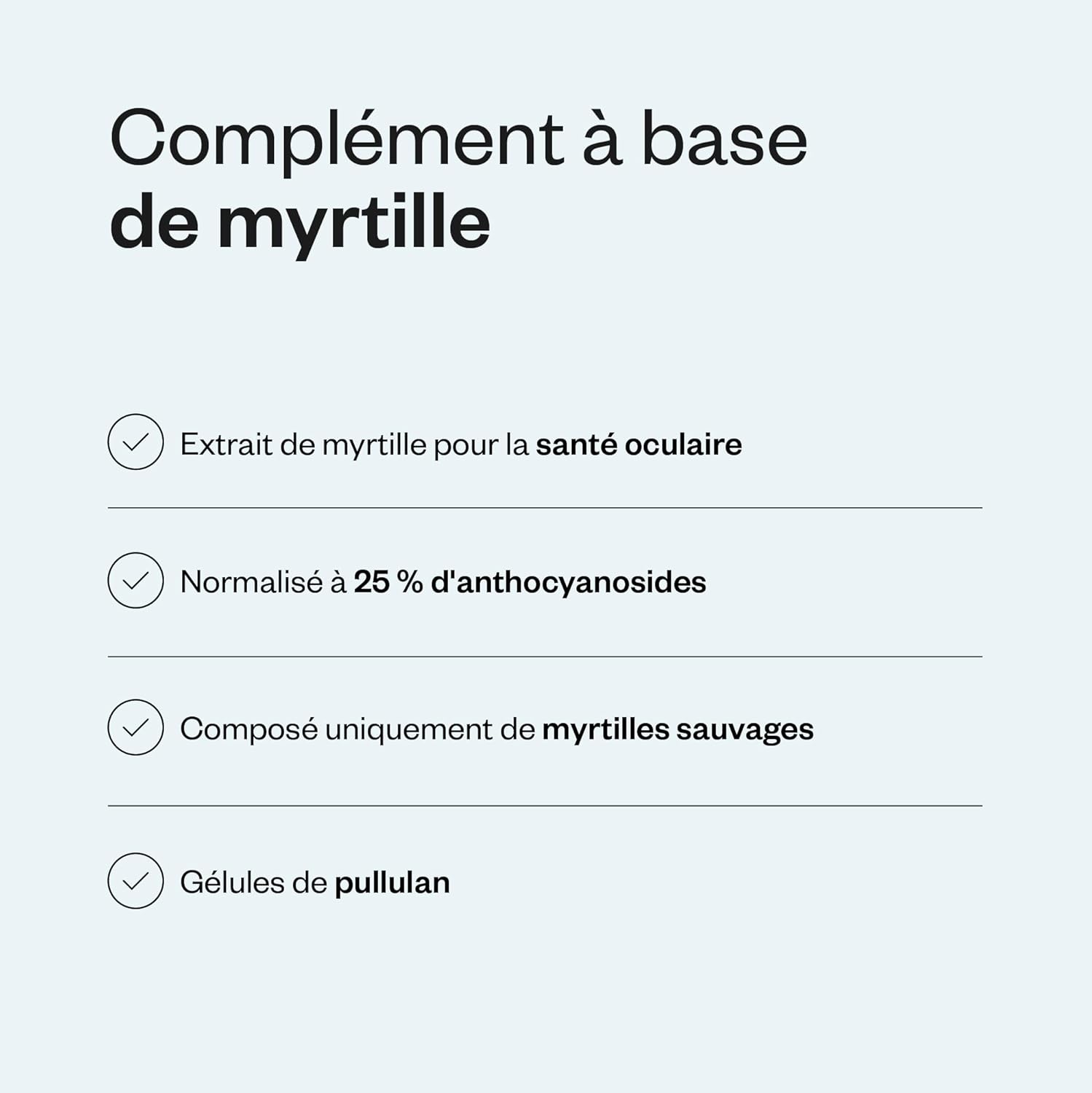 Thumbnail 3 de Bilberry Extract - Extrait de Myrtille SUPERSMART, 25% Anthocyanosides, Santé des Yeux