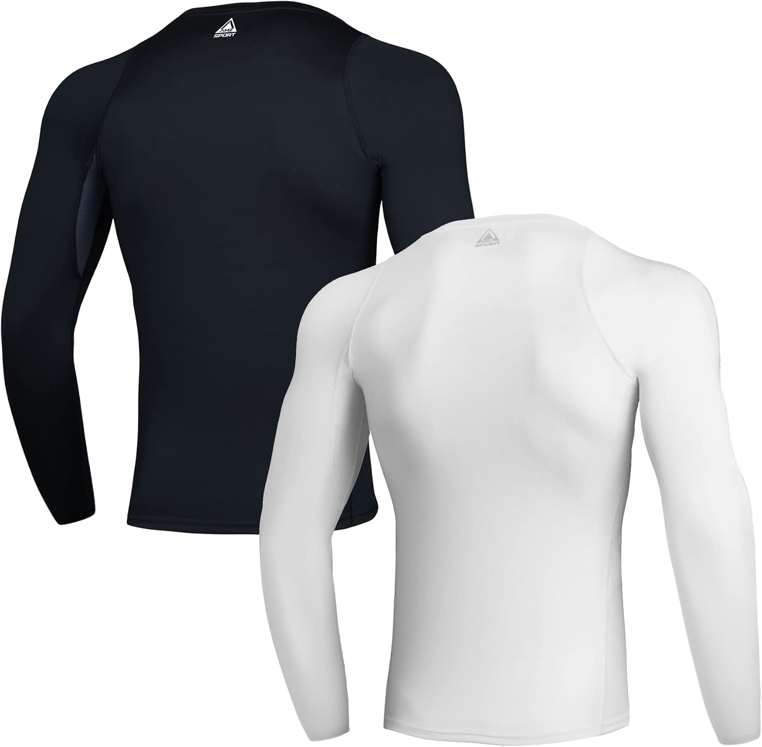 Detalle 2 de AMZSPORT Maglia Compressione Uomo 2 pezzi