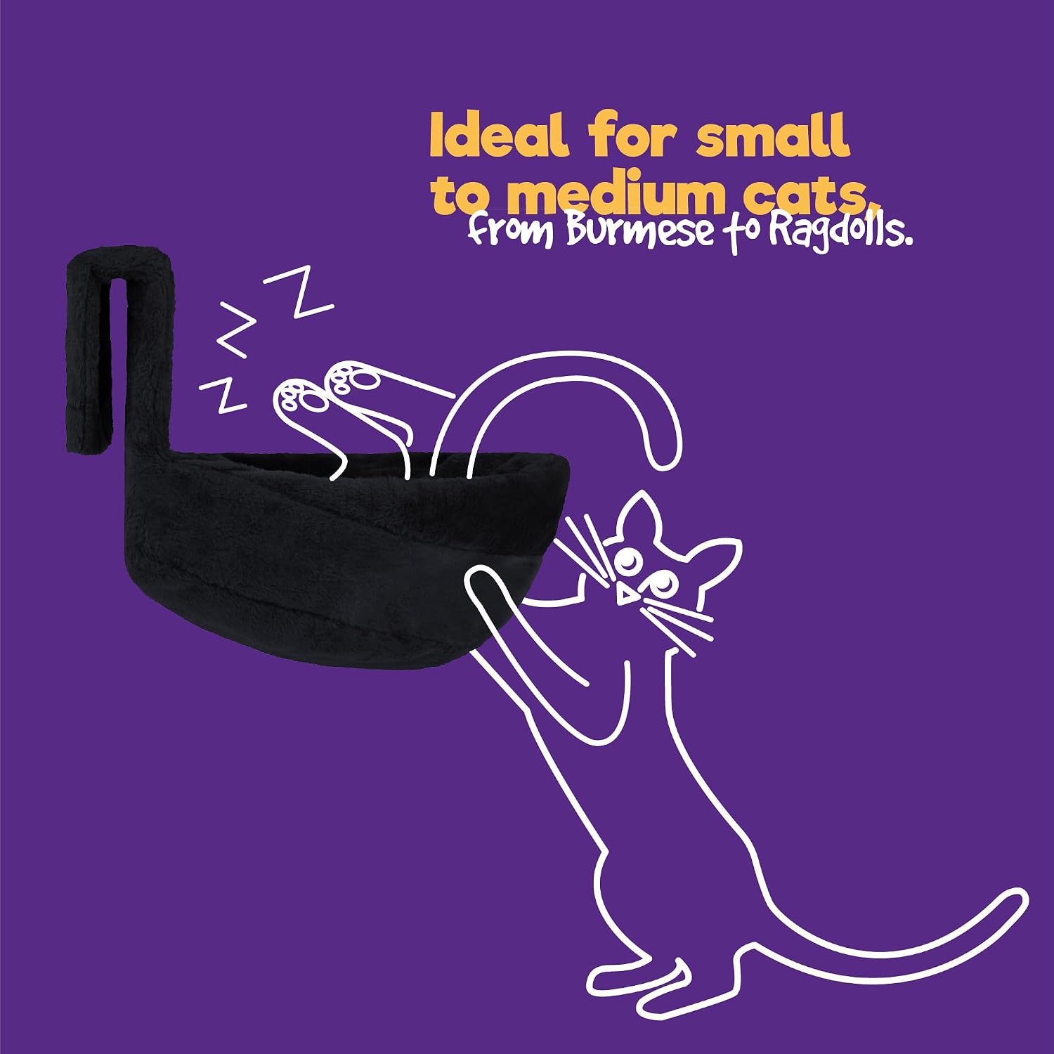 Thumbnail 4 de Petlicity Deluxe Radiator Cat Bed 45.5cm