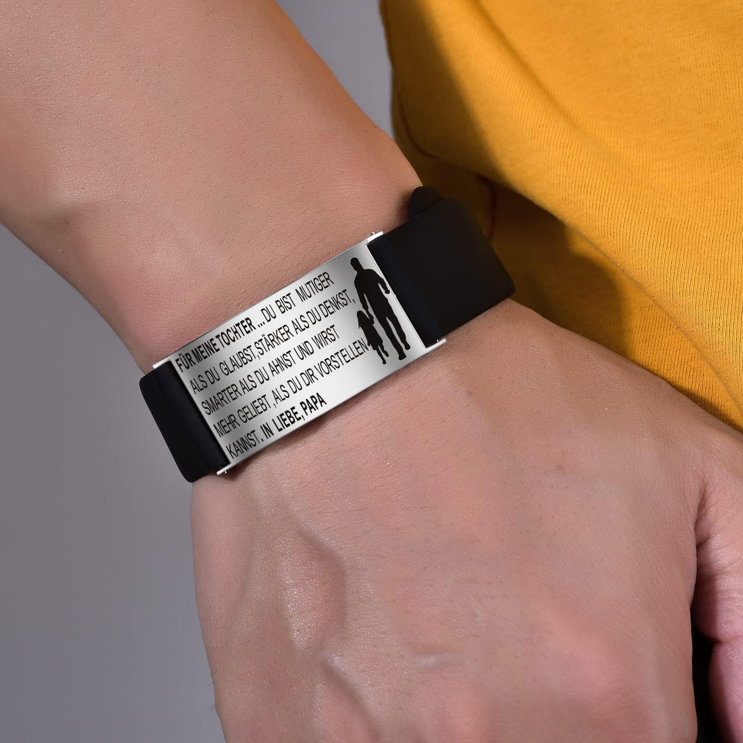 Detalle de YOTHIWAD Armbänder für Tochter mit Gravur