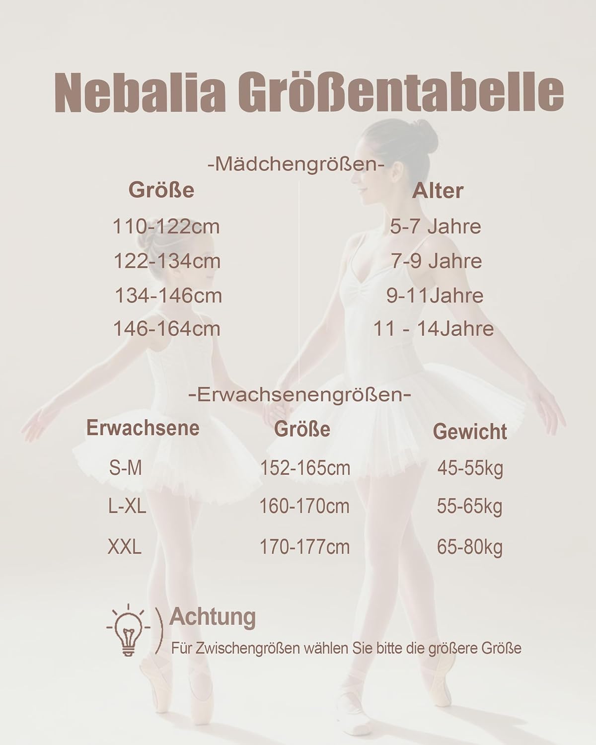 Detalle 2 de Nebalia converteerbare balletpanty met voetopening voor dames en meisjes
