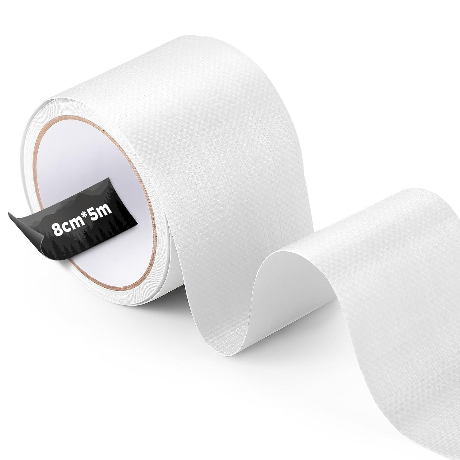 ecooe PE Planenband – Reparaturklebeband 5 m x 8 cm für Zelte, Planen & Markisen