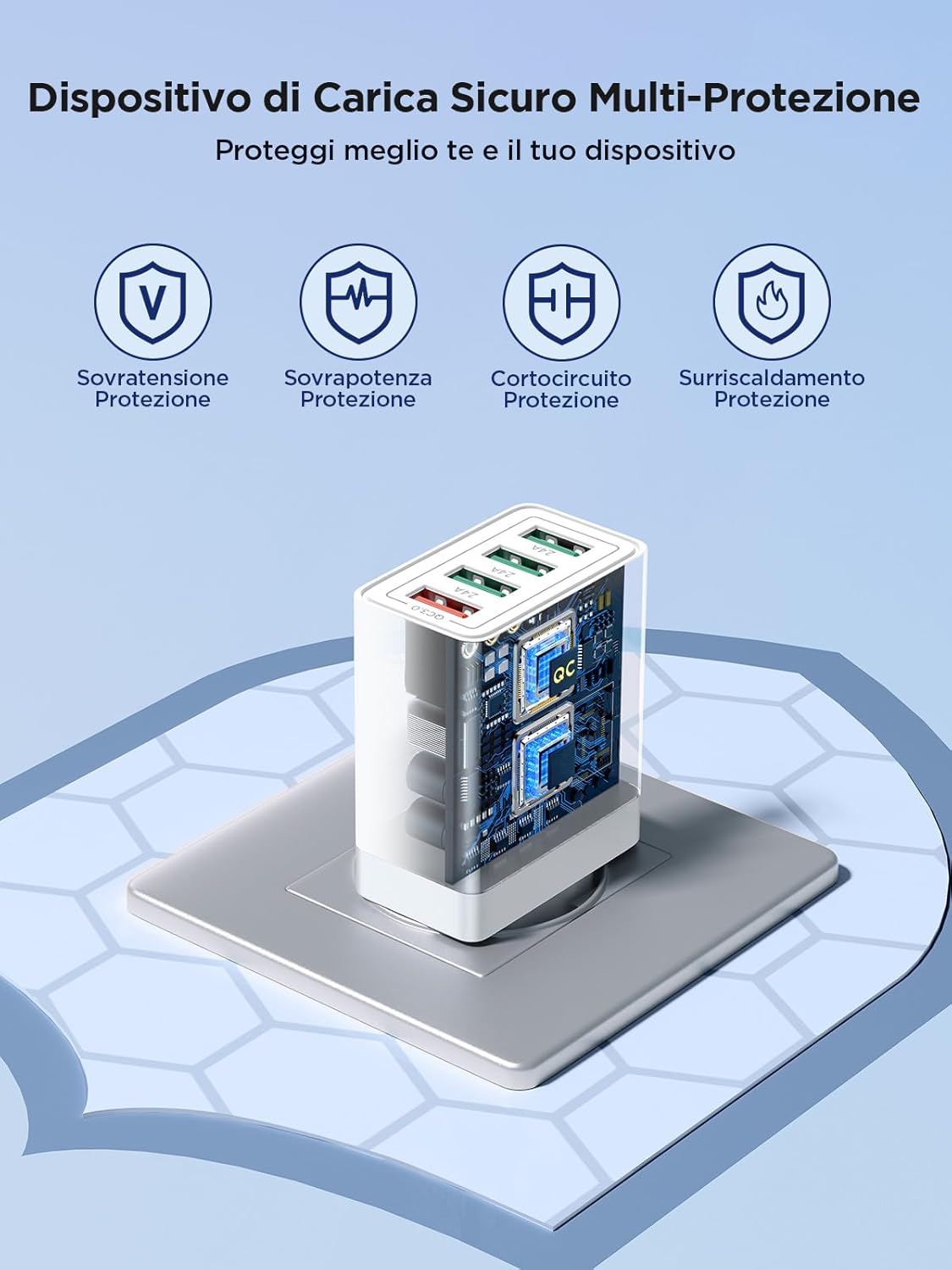 Thumbnail 4 de Aioneus Caricatore USB 33W