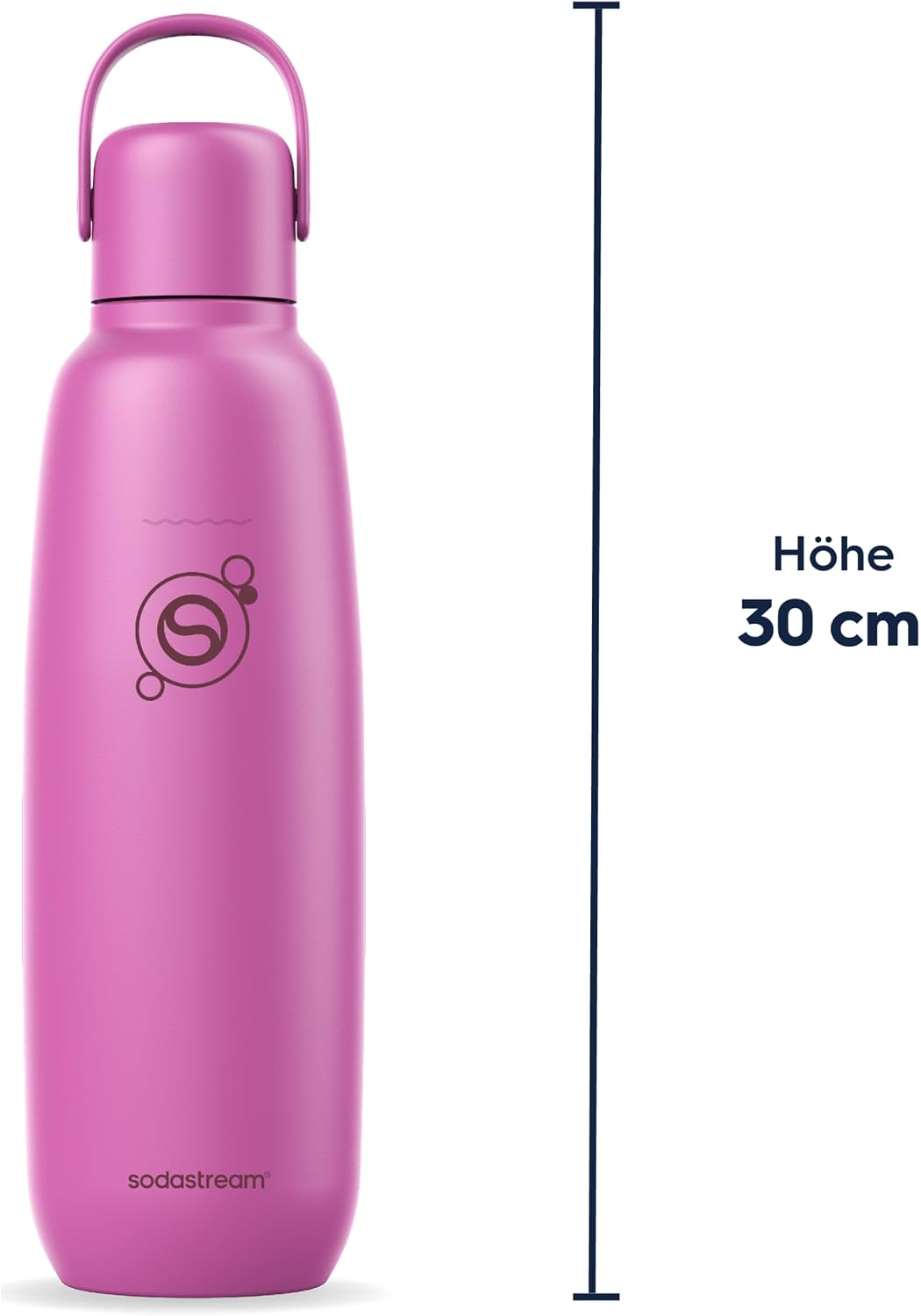 Detalle 2 de SodaStream Fizz & Go Cool 0,9 l Edelstahl