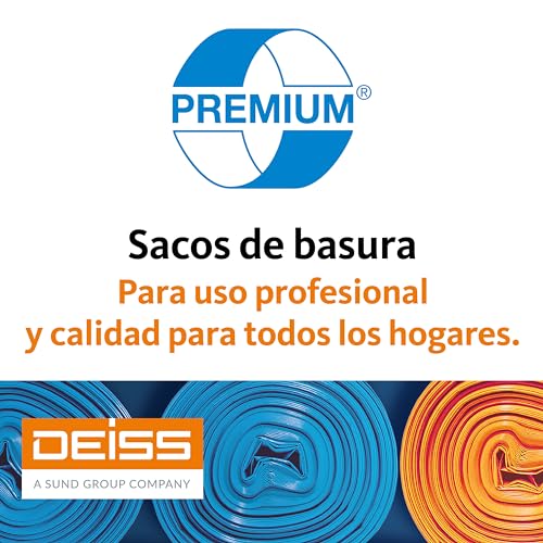 Thumbnail 6 de Deiss Premium 19005 - Bolsas de Basura Transparentes 🗑