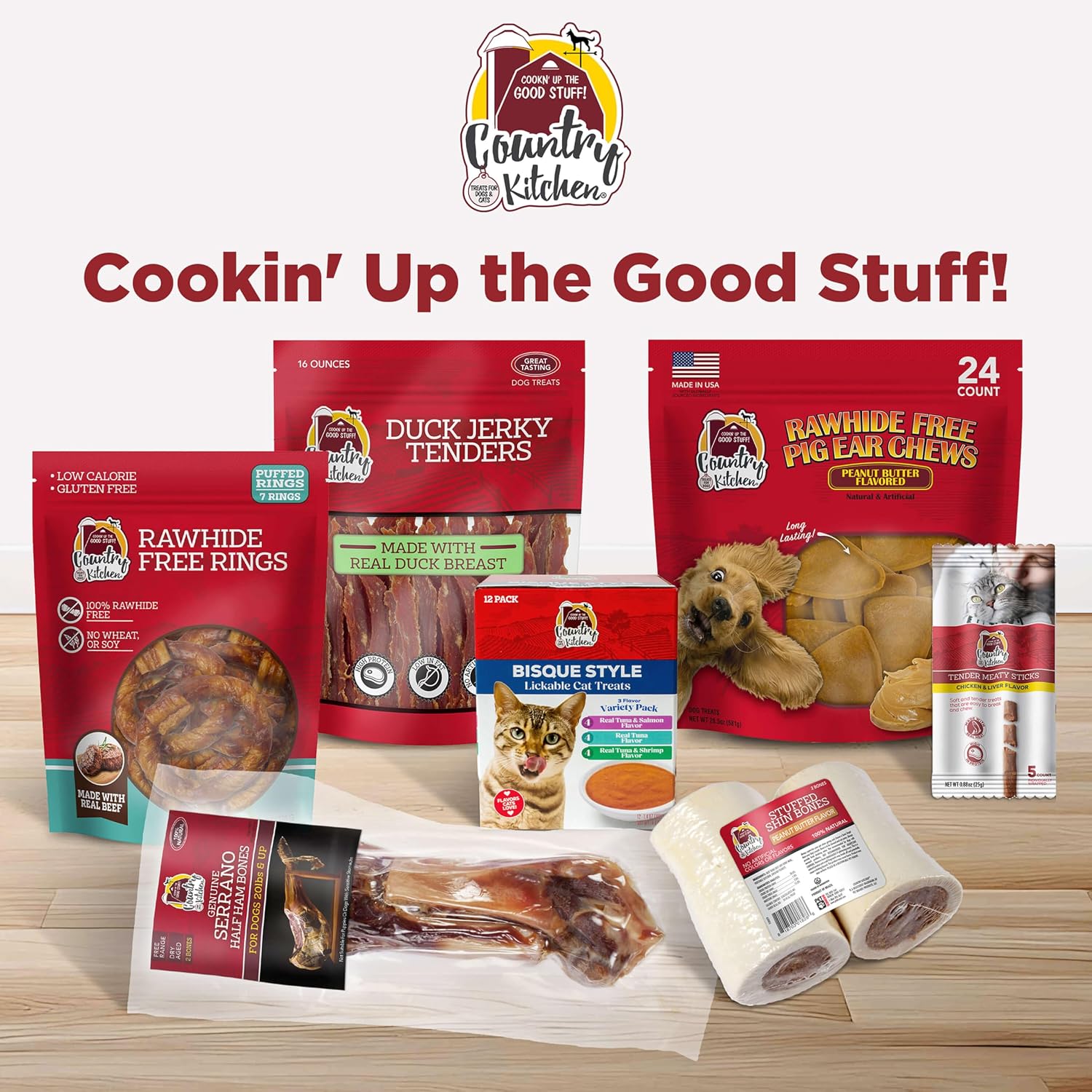 Thumbnail 6 de Country Kitchen Chicken Jerky Dog Treats, 16 oz