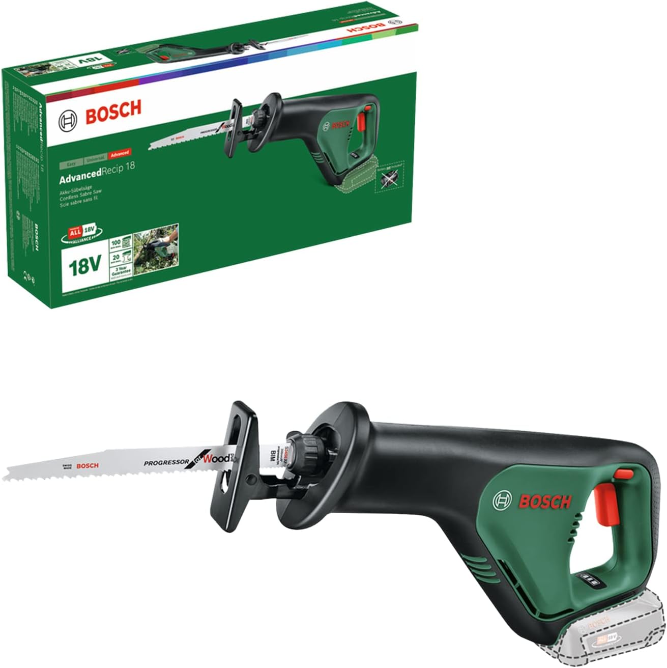 Bosch AdvancedRecip 18 Säbelsäge
