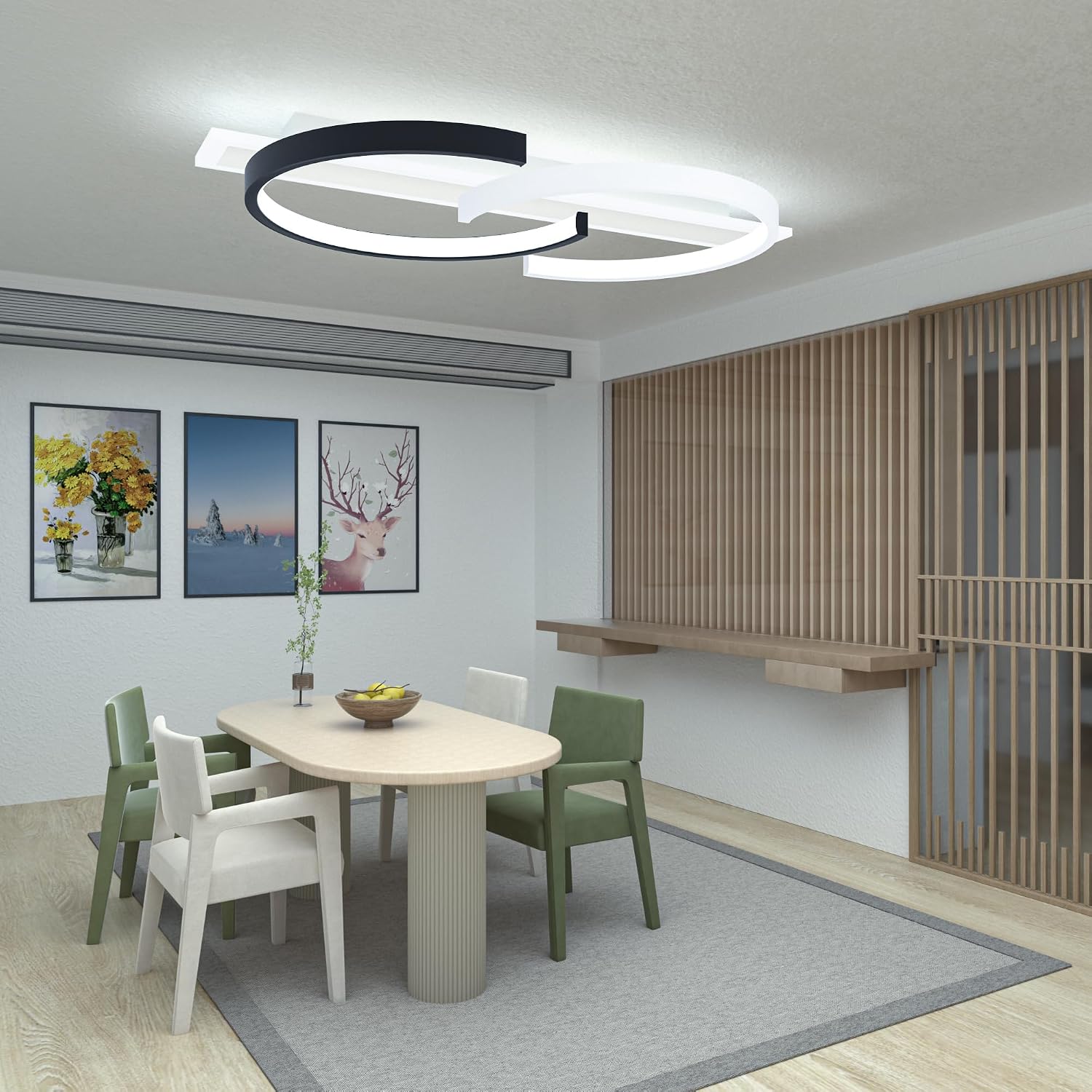 Detalle de LED Deckenleuchte 45 W dimmbar
