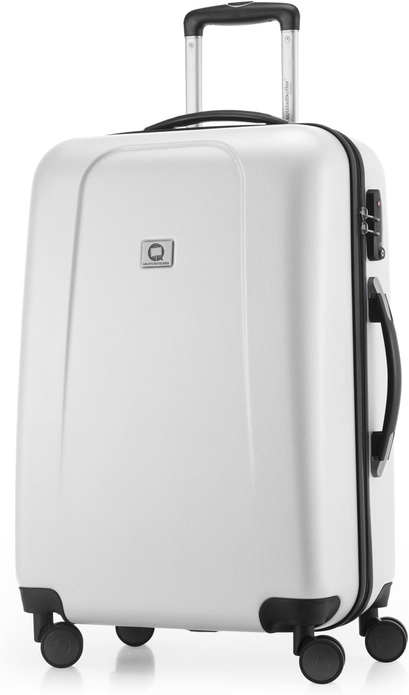 Detalle de Hauptstadtkoffer Valigia 65 cm Bianco: robusta, comoda e sicura per viaggi brevi