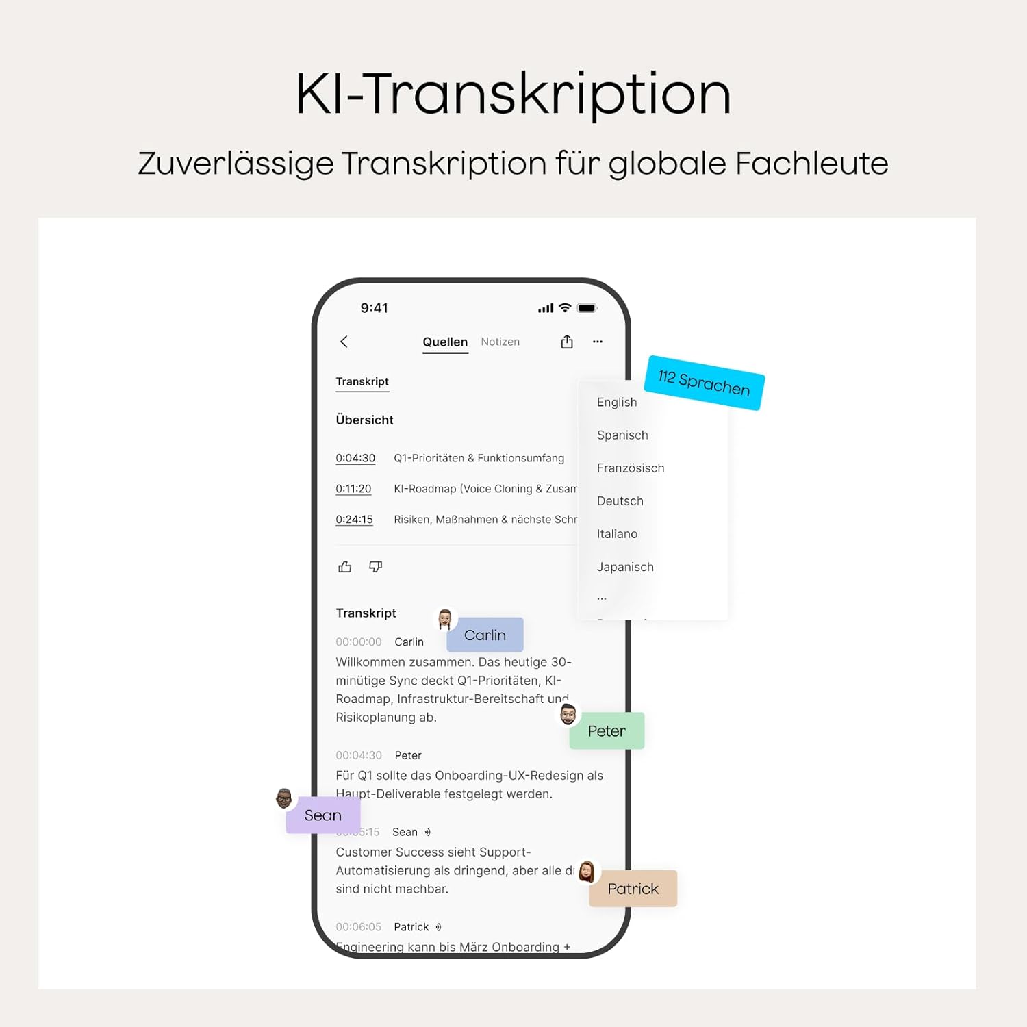 Detalle de Plaud Note KI Diktiergerät mit Hülle – 64 GB Speicherkapazität, Transkription und Zusammenfassungen
