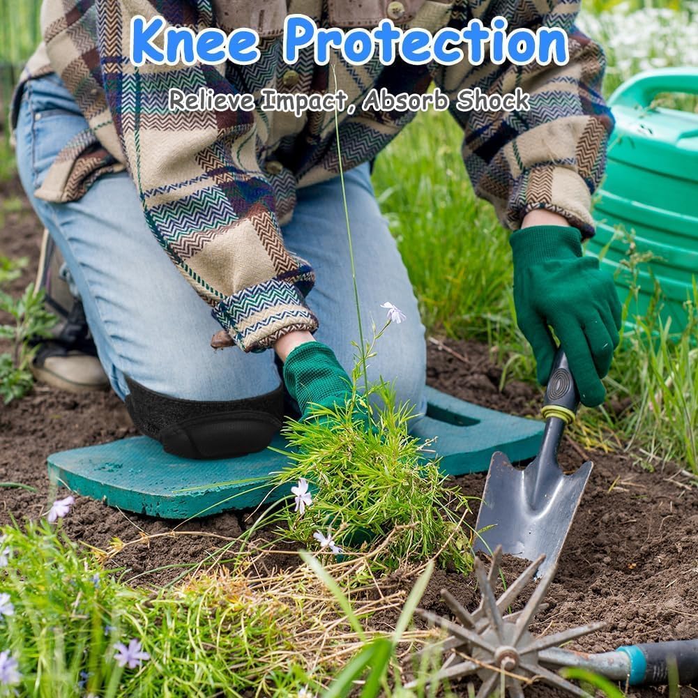 Thumbnail 5 de Flintronic Genouillères de Protection – 2 paires en mousse EVA 20 mm, Genouillère Travail et Sport