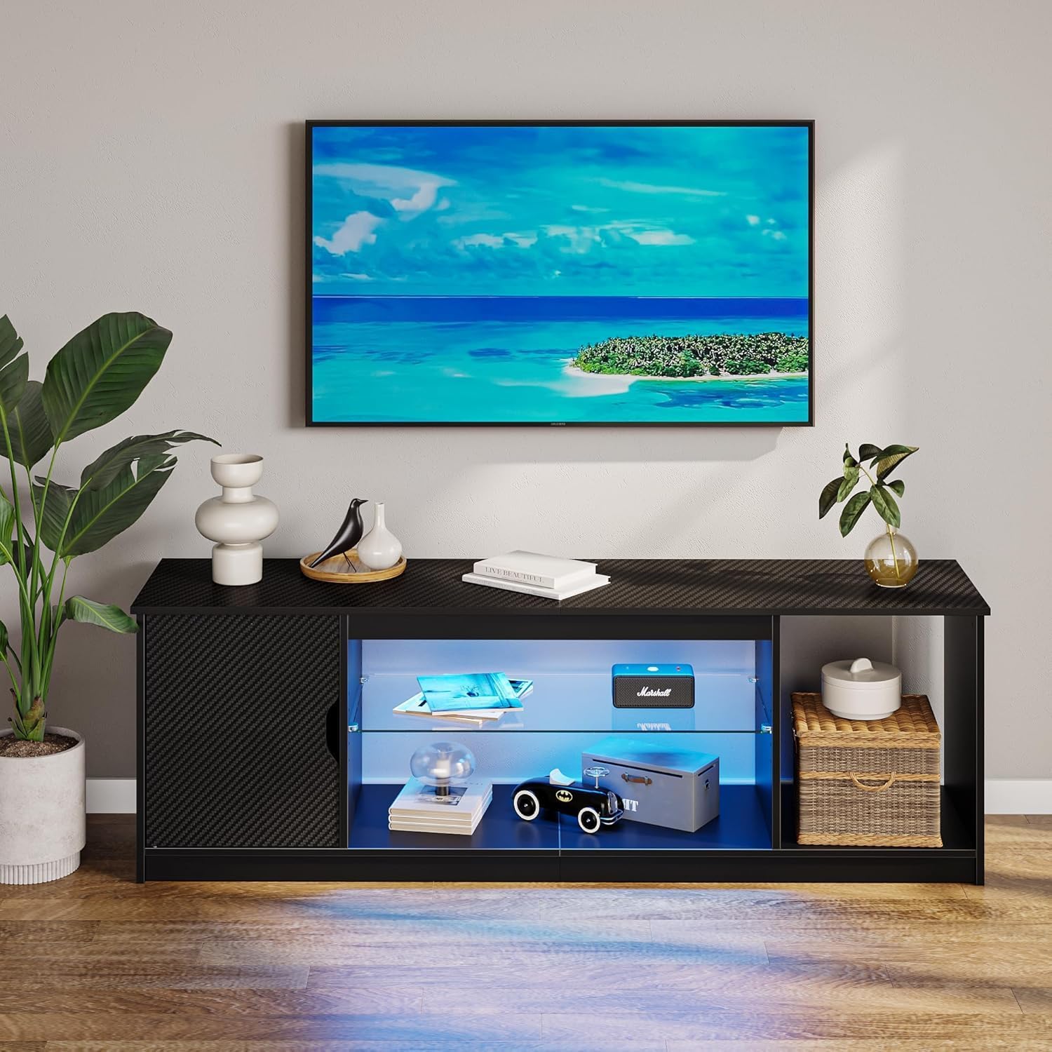 Thumbnail 2 de Bestier 145 CM LED TV Stand