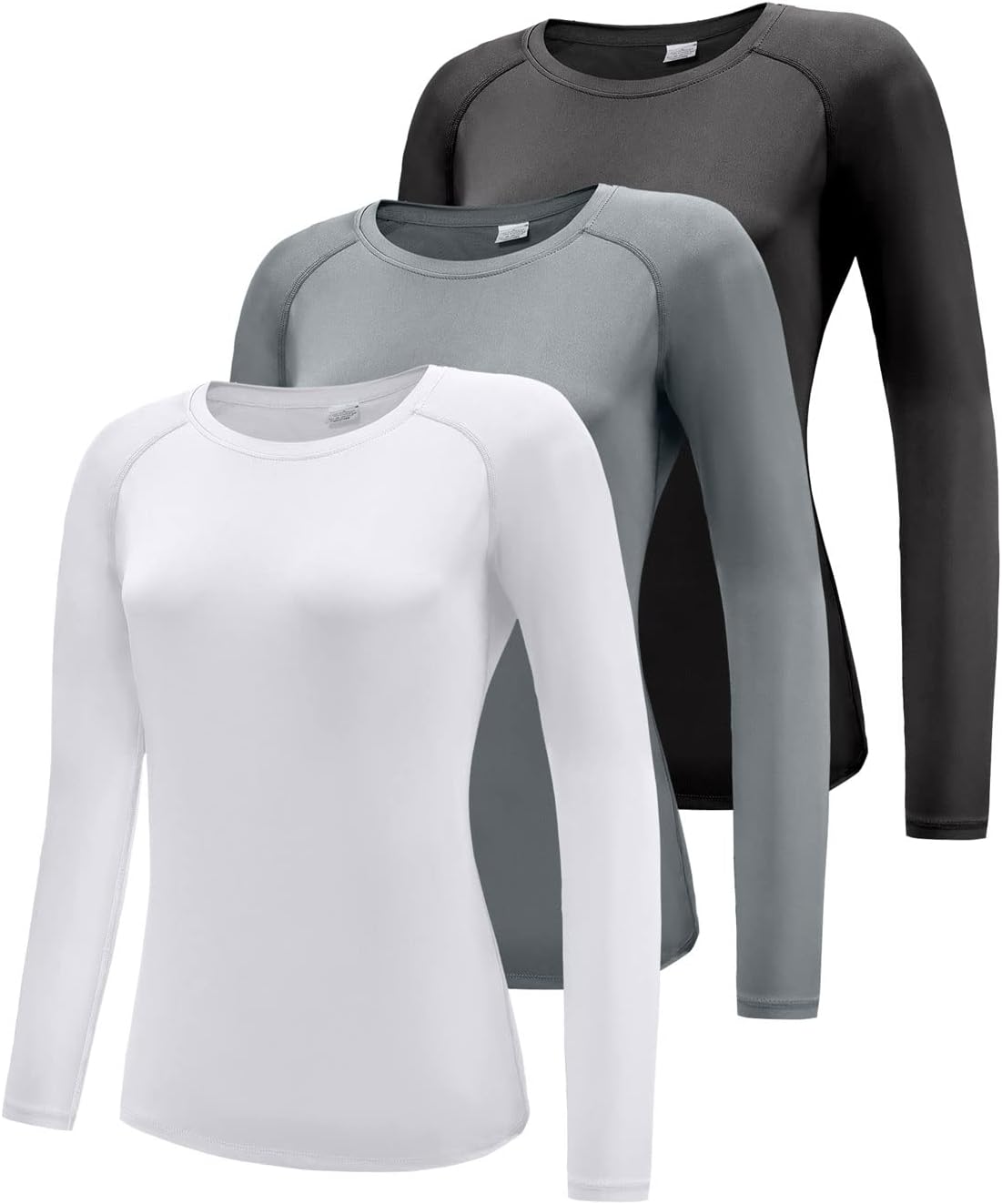 Thumbnail 6 de Boyzn Women's 3 Pack Short/Long Sleeve Workout Shirts with UPF 50+ Protection