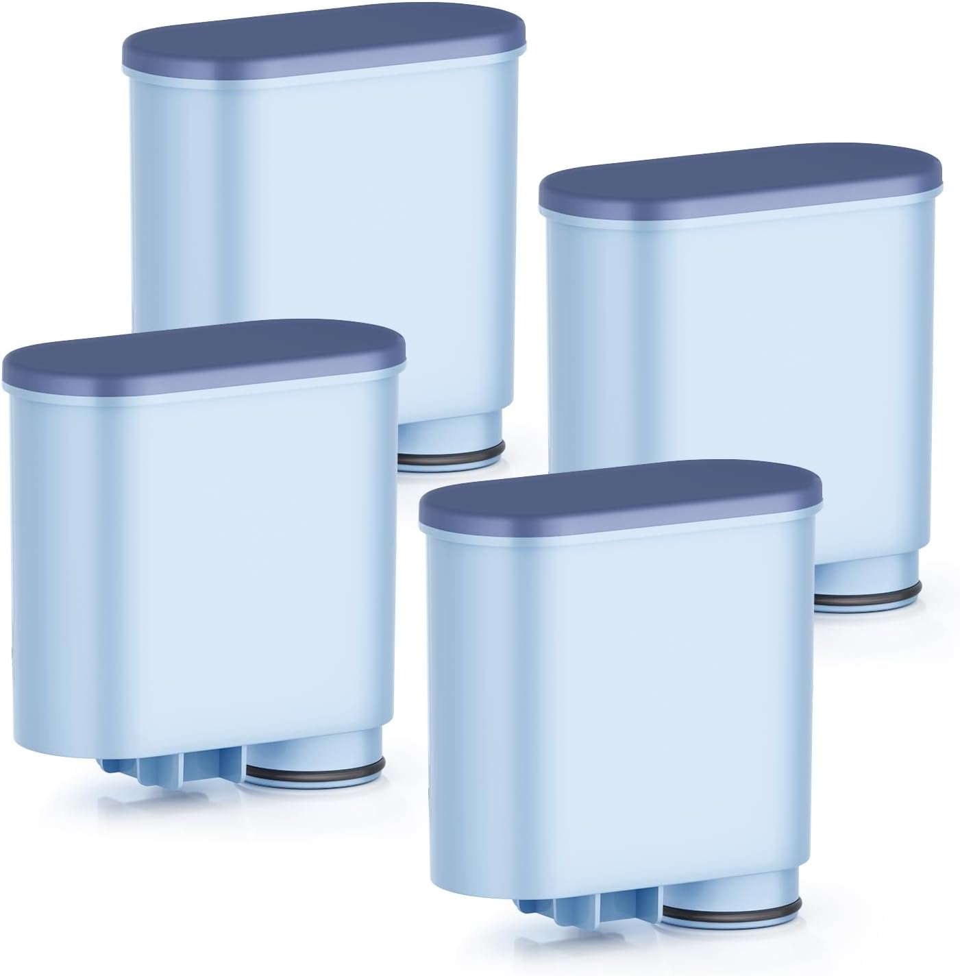 Detalle de Mutital 4er-Pack Wasserfilter für Philips AquaClean (CA6903) – Ersatzfilter für Kaffeevollautomaten