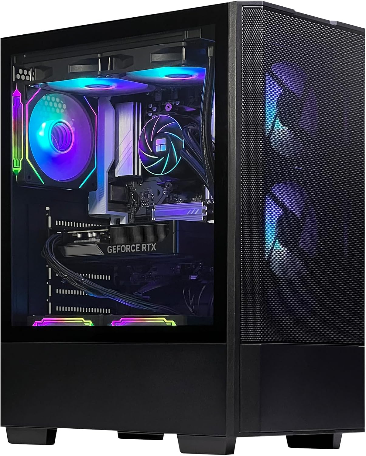 Thumbnail 6 de ZYNEEX Prebuilt Gaming Desktop PC with Ryzen 5 5500, RTX 3050, 16GB RAM and 1TB NVMe