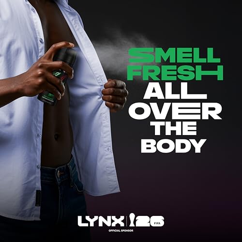 Thumbnail 7 de VO5 Lynx Africa G.O.A.T. Bodyspray with Zinc Odour-Busting Tech, 6 x 150 ml