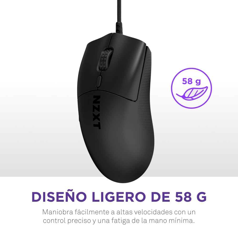 Thumbnail 1 de NZXT Lift 2 Symm | Ratón Ligero para Juegos