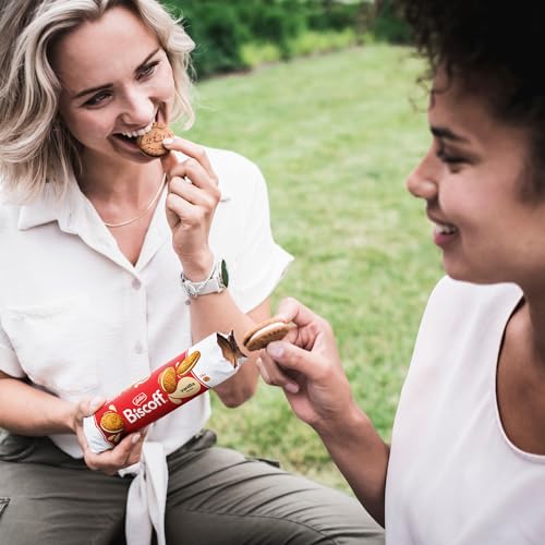 Detalle de Lotus Biscoff Doppelkekse Mixbox – 3 Sorten, 6 Rollen (900 g insgesamt)