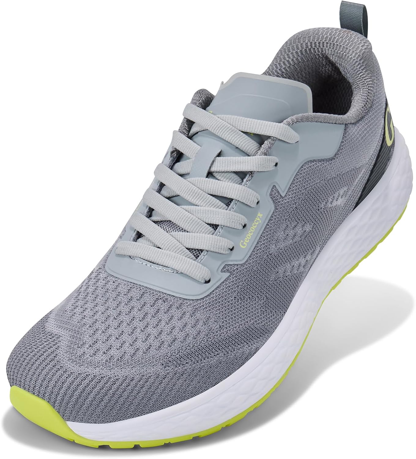 Detalle de Geococcyx Herren-Sportschuhe mit breiter Zehenbox, atmungsaktiv und rutschfester Laufsohle
