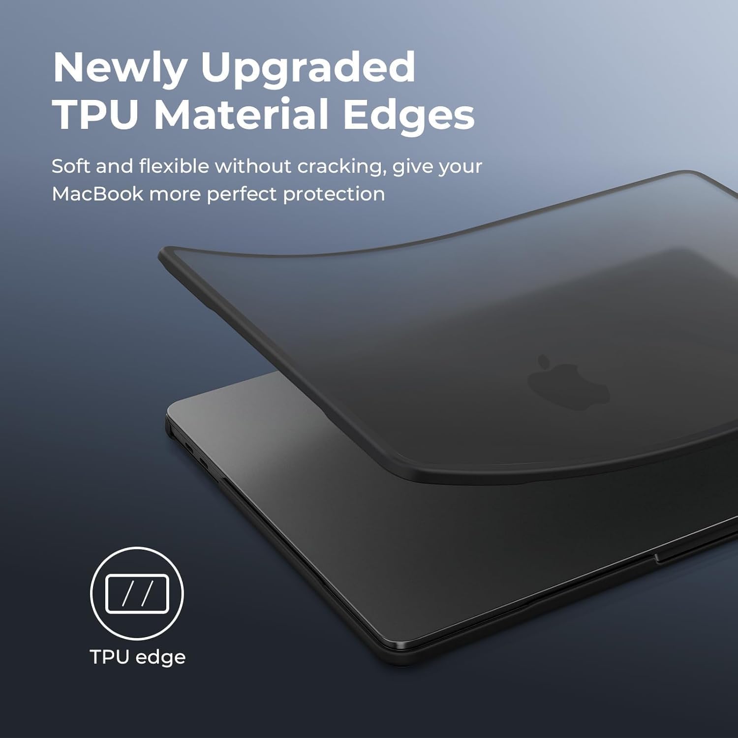 Detalle 2 de BlueSwan Hülle MacBook Pro 13 Zoll Matt Schwarz
