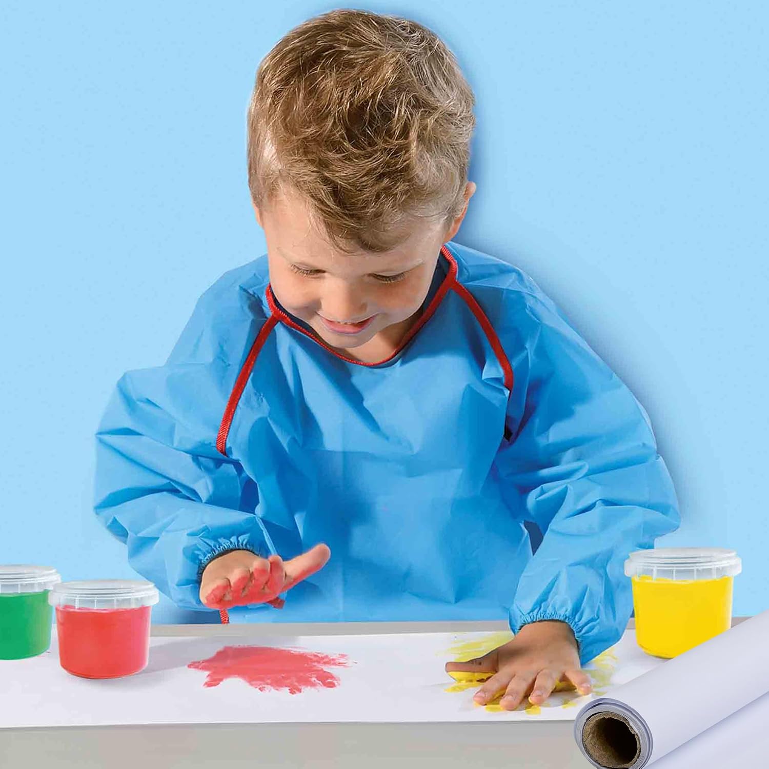Thumbnail 2 de SES Creative 14449 Mijn eerste vingerverfset met schort en papierrol