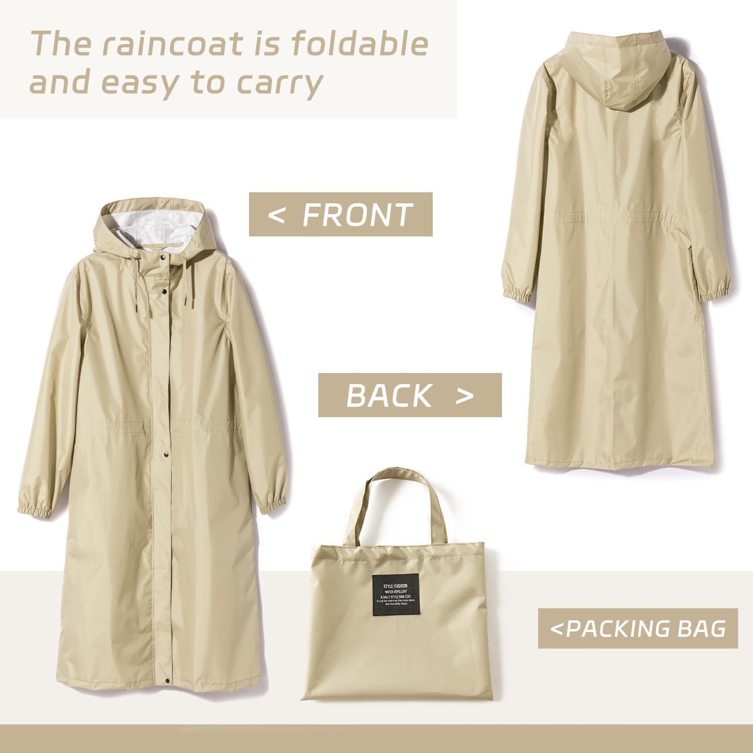 Thumbnail 3 de Freiesoldaten Women Waterproof Rain Jacket Lightweight