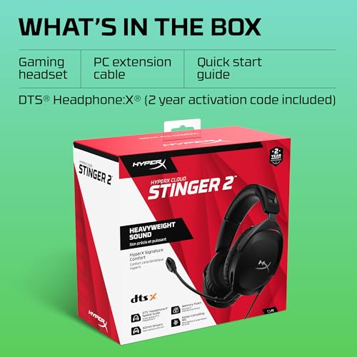 Thumbnail 7 de HyperX Cloud Stinger 2 auriculares gaming 50 mm