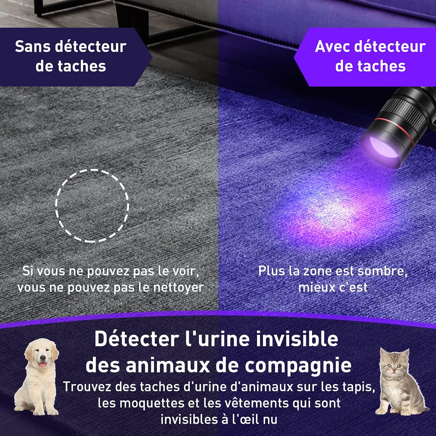 Detalle de Eletorot Mini lampe UV 395 nm LED
